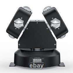 120W Moving Head Light 8 LED Rotating Beam Lights RGBW Stage Light DJ Lighting