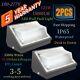 125w Led Wall Pack Light 5500k White Commercial Lighting Ip65 Dusk-to-dawn 2pack