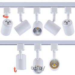 12 Pack 6.5W LED Track Lighting Heads Compatible with H Type 3000K White wohoda