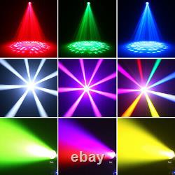 14R 295W LED Moving Head Light DMX 8+24 Prisms RGBW Wash Beam Stage Lighting US