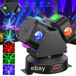150W Moving Head Light 8 LED Rotating Beam Lights RGBW Stage Light DJ Lighting