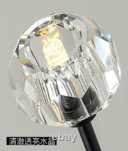 18-Heads Sputnik Chandelier G9 LED Crystal Ceiling Fixtures Lighting Decor Lamps