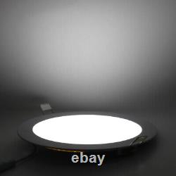 1/5/10X Dimmable Recessed LED Panel Light 18W 24W Ceiling Down Lights Lamp Sale
