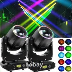 200W LED Moving Head Light RGBW Gobo Beam Stage Spot Lighting DJ Disco Show DMX