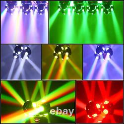 200W Laser Moving Head Light 16 LED RGBW Rotating Beam Lights Stage Lights DMX