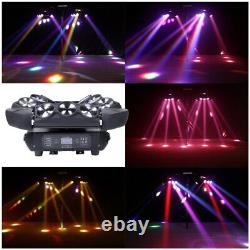 240W Spider Moving Head Light RGB 9 LED DMX Stage DJ Disco Club Beam Lighting US