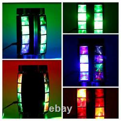 2PCS RGBW 8 LED Spider Moving Head Stage Lights Lighting Beam DMX Disco Party DJ