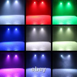 2Pcs 36 x 10W RGBW 4in1 LED Zoom Moving Head 360W Wash Stage Light DMX 15CH