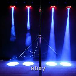 2x120w RGBW Gobo Moving Head Stage Lighting LED DJ DMX Beam Bar Disco Party Show