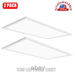 2x4 LED Panel Down Light Slim Lamp Fixture Ceiling Tile or Pendent 5-yr Warranty