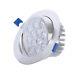 3/7/12w Recessed Led Ceiling Lamp Downlight Spotlight Aluminum Celling Light