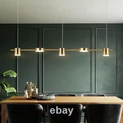 47 Modern Linear LED Pendant Light Island Lighting for Living Dining Room
