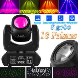 4PCS 18 Prisms LED Beam Gobo Moving Head Stage Light Bar DJ Party Lighting DMX