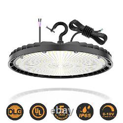 4Pack 150W UFO Led High Bay Light Factory Industrial Commercial Light Dimmable