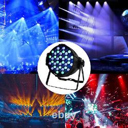 4Pcs 180W RGBW Par Stage Light LED DMX DJ Disco Party Lighting Beam Wash Lights