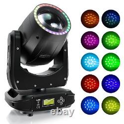 4X LED Moving Head Stage Lighting Disco Lights DJ DMX Beam RGBW Gobo Spot Light