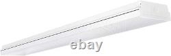 4 Pack Wired 40W 4FT LED Garage Laundry Office Commercial Ceiling Light Fixture