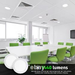 6Inch LED Ceiling Lights Ultra-Thin Recessed Retrofits Kit 6000K Daylight 12W