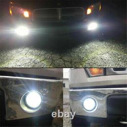 6X 6000K LED Headlight Hi/Lo beam + Fog Bulbs Combo For Toyota Celica 1994-1999