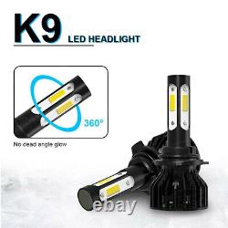 6x LED Headlight High Low Beam Fog Light Bulbs for Toyota Camry 2007-2014 6000K