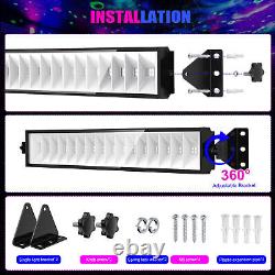 80W UV LED Wall Washer Black Light Bar For Glow Party Body Paint Aquarium 4-Pack
