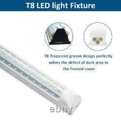 8FT T8 LED Tube Light Bulb 120W LED Shop Light Ceiling Fixture 5000K6500K