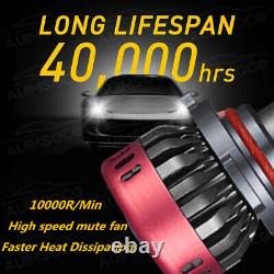 9005 9006 4x Bombillas LED faros para for Honda Accord 1998-2007 Luz alta y baja