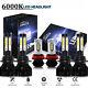 9005 9006 H11 Combo Led Headlight Fog Light Kits 6000k White High Low Beam Bulbs