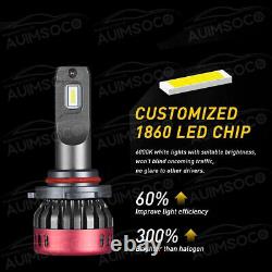 9006 9005 Combo LED Headlight Bulbs H11 Fog Light Set for Honda Accord 2006-2012