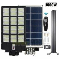 99000000LM Commercial LED Solar Street Light Dusk-to-Dawn Parking Lots Road Lamp