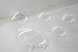 Amomey Modern Chandelier G9 LED Minimalist Pendant Lighting w Glass Globe Shade