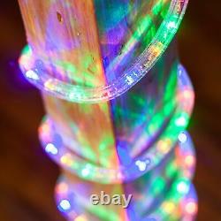Assorted Size Multi-RGB LED Rope Lighting Flexible Indoor Outdoor Christmas Tree