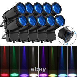 BeamZ LED Pin Spot 50W 4IN1 DMX Light Mirror Ball Colour Wheel Lighting Effect