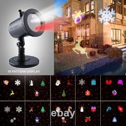 Christmas Projector Laser Lights, 12 Slides Dynamic Lighting Landscape Xplore