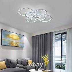 Dimmable LED Chandelier Lighting Modern Ceiling Lamp Fixtures Living Room