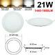 Dimmable Recessed Led Panel Light 9w 12w 15w 18w 21w Ceiling Down Lights Lamp
