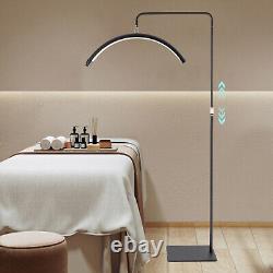 Eyelash LED Floor Light 50W Half Moon Lamp for Lash Extension Beauty Lighting
