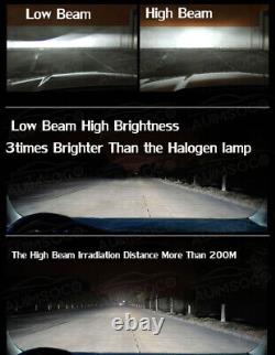 For 2008-2017 Mercedes-Benz C300 Combo LED Headlight Bulbs High-Low Beam 6000K