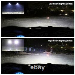For Toyota RAV4 2013 2014 2015 4PS White LED Light Headlight High Low Bulbs Kit
