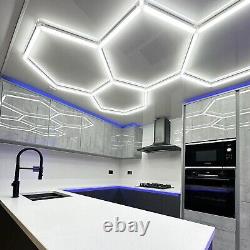 Hexagon LED Honeycomb Light Great for Workstation Car Detailing Showroom Custom