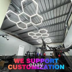 Hexagon LED Honeycomb Light Great for Workstation Car Detailing Showroom Custom