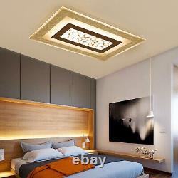 Home Modern LED Flush Mount Ceiling Light Bedroom Acrylic Lighting Fixture Lamp