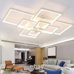 Indoor Modern Elegant LED Ceiling Lamp Stepless Dimming Three Color Adjustable