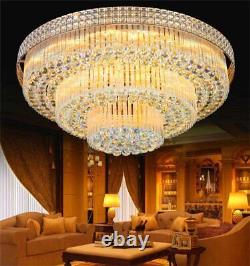 K9 Crystal Ceiling Fixture Light Pendant Lamp Chandelier Lighting 60/80cm
