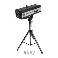 LED Follow Spot Light Stage Show Lighting Effects Spotlamp with Tripod Stand 200W