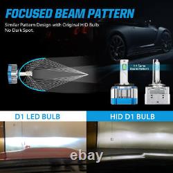 LED Headlight Bulbs Replace D1S D1R D3S D3R HID Xenon Super White Conversion Kit