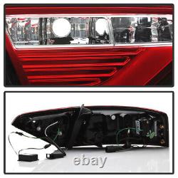 LED Light Tube Tail Brake Lamps For 2008-2012 Audi A5 S5 Factory LED Model 4pcs