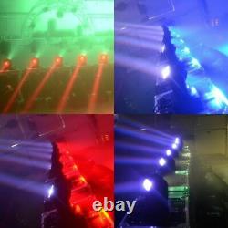 LED Moving Head Light Double Sides Beam Spotlight DMX Disco Club Stage Lighting