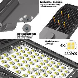 LED Parking Lot Lighting 200W Waterproof IP65 600W HID/HPS Replacement, US Ship