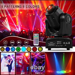 LED RGBW Beam Moving Head Gobo Spot Stage Lighting DMX DJ Disco Club Party Light